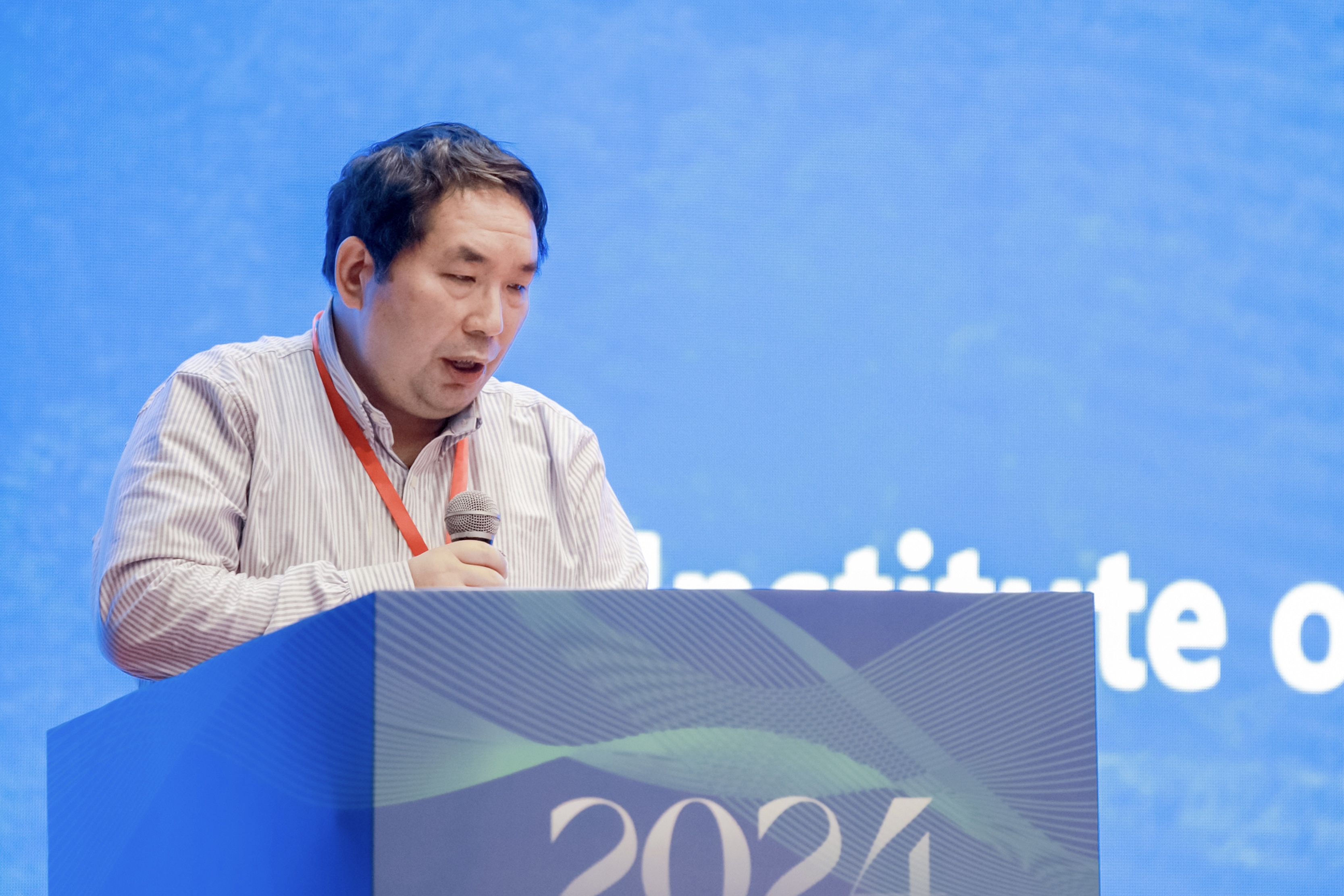 20240128-开云游戏平台流域高质量发展青年学术交流论坛-水利系-开幕式会场-彭文启致辞.jpg