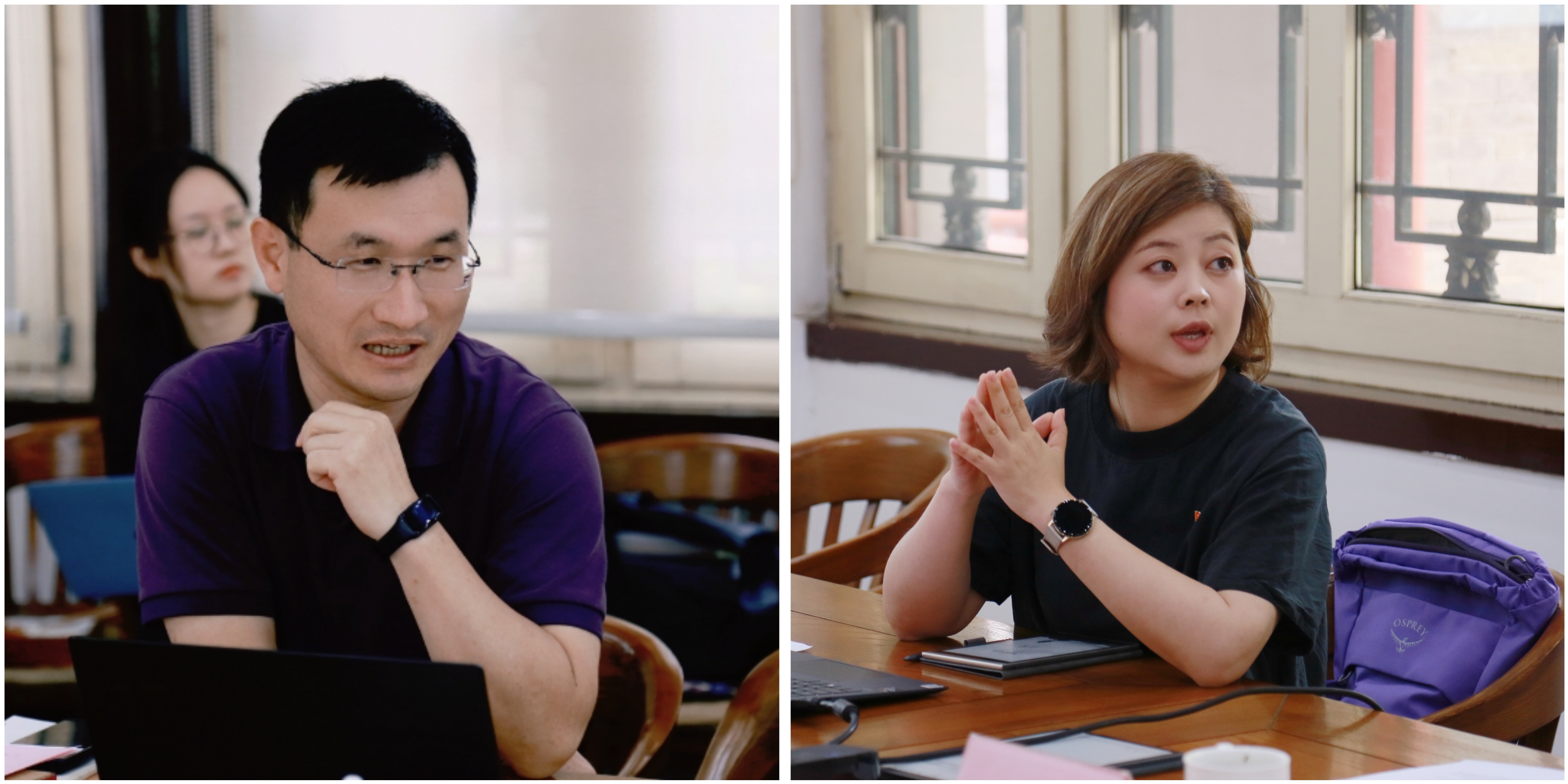 20240528-开云游戏平台马克思主义学院、纪检监察机构、巡视办、审计室理论中心组联学会顺利召开-校党委宣传部-黄学永、李蕉发言.jpg