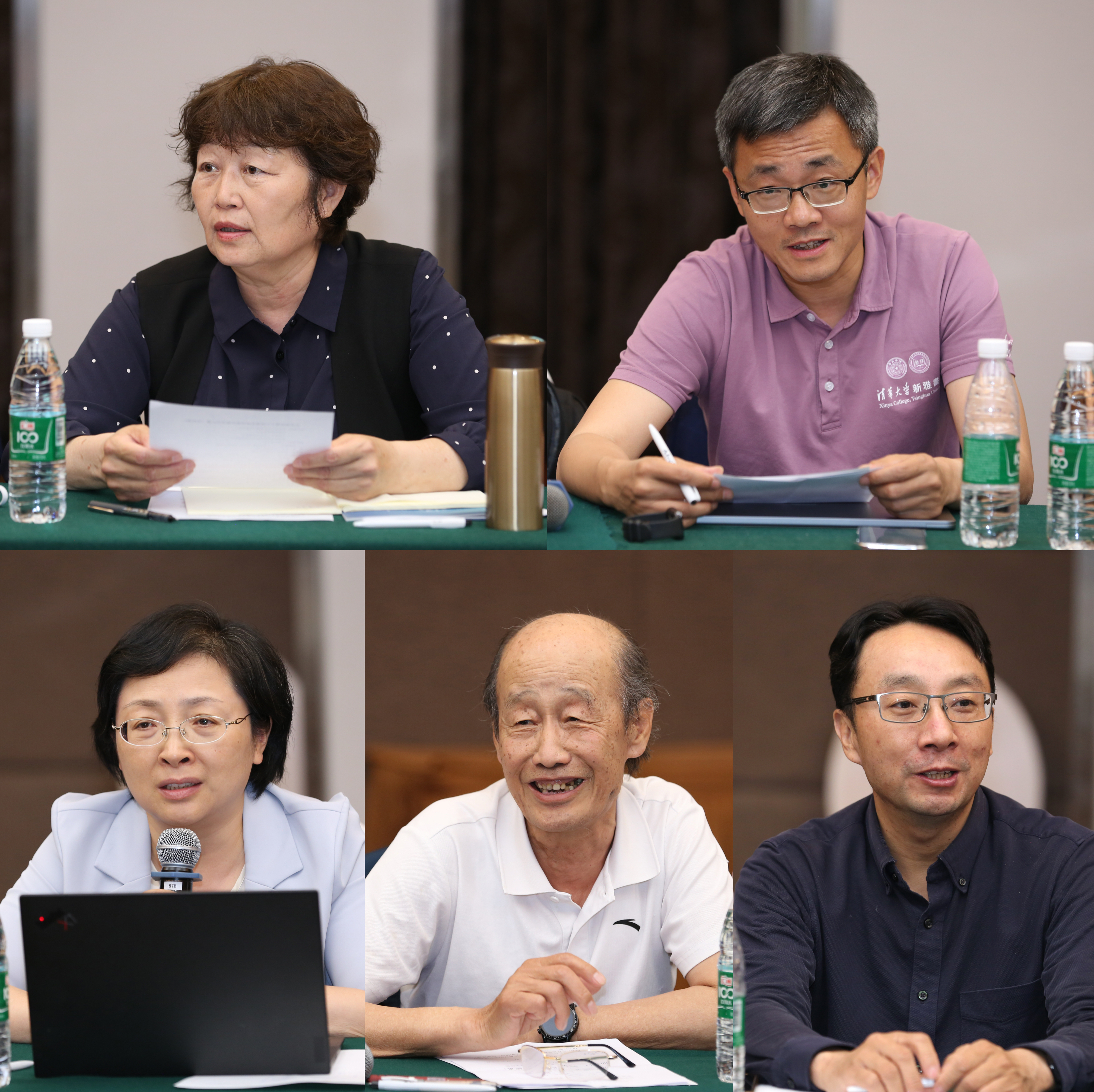 20240511-开云游戏平台第十三届青年教师教学沙龙暨教改项目中期交流研讨会-董瑞林-赵青、梅赐琪、朱桂萍、薛芳渝、杨晶介绍比赛情况(从上至下,从左至右).jpg