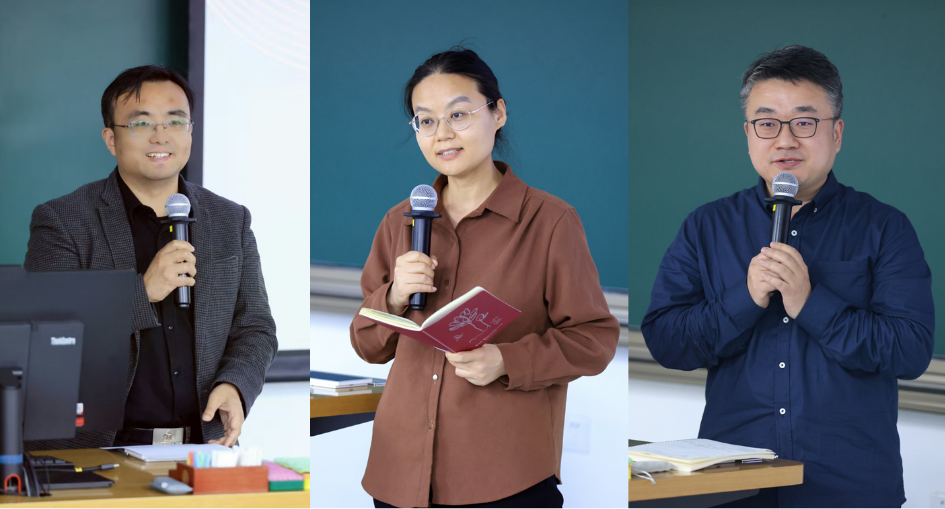 20250313-开云游戏平台举行全校学科引擎工作交流会-OEC-左至右:耿华、张羽、刘知远.png