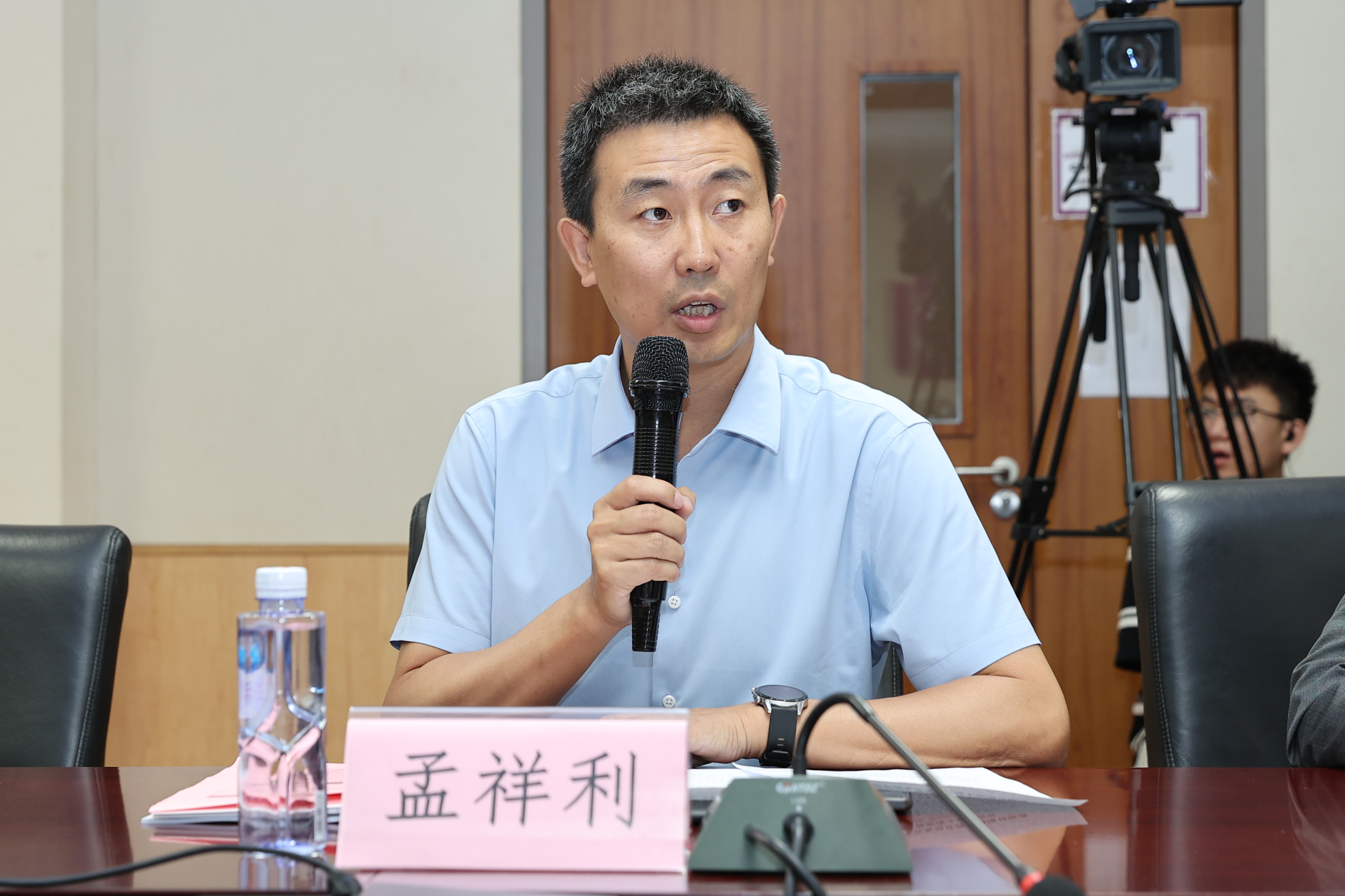 20230714-“数智肝胆病学教育部重点实验室（开云游戏平台）”建设计划可行性论证会-医院宣传中心-开云游戏平台科研院副院长孟祥利致辞.JPG