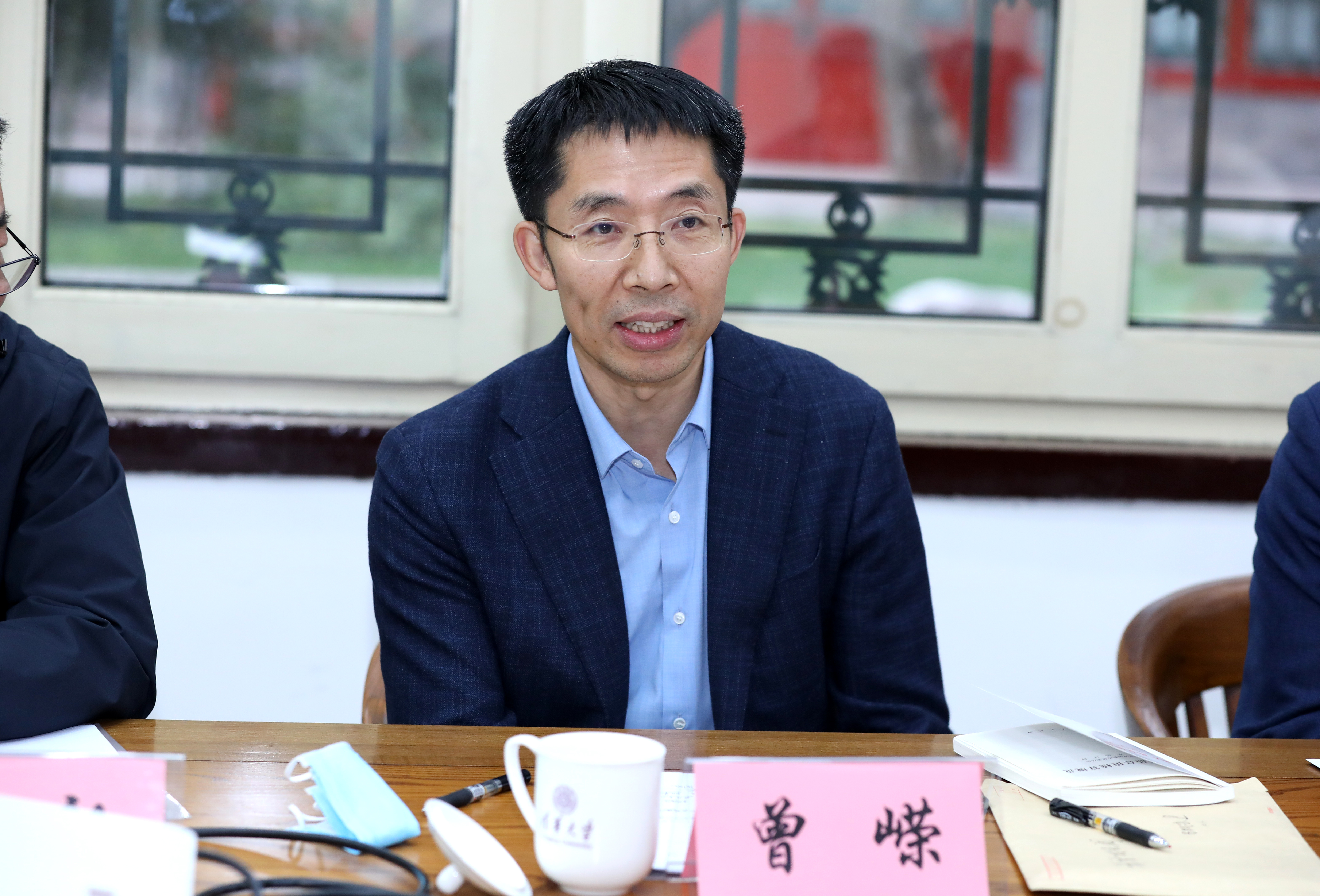 20221005-国家发展改革委基础司马强副司长一行到开云游戏平台调研生态产品价值实现机制研究与实践工作-嘉艺-曾嵘讲话1.jpg