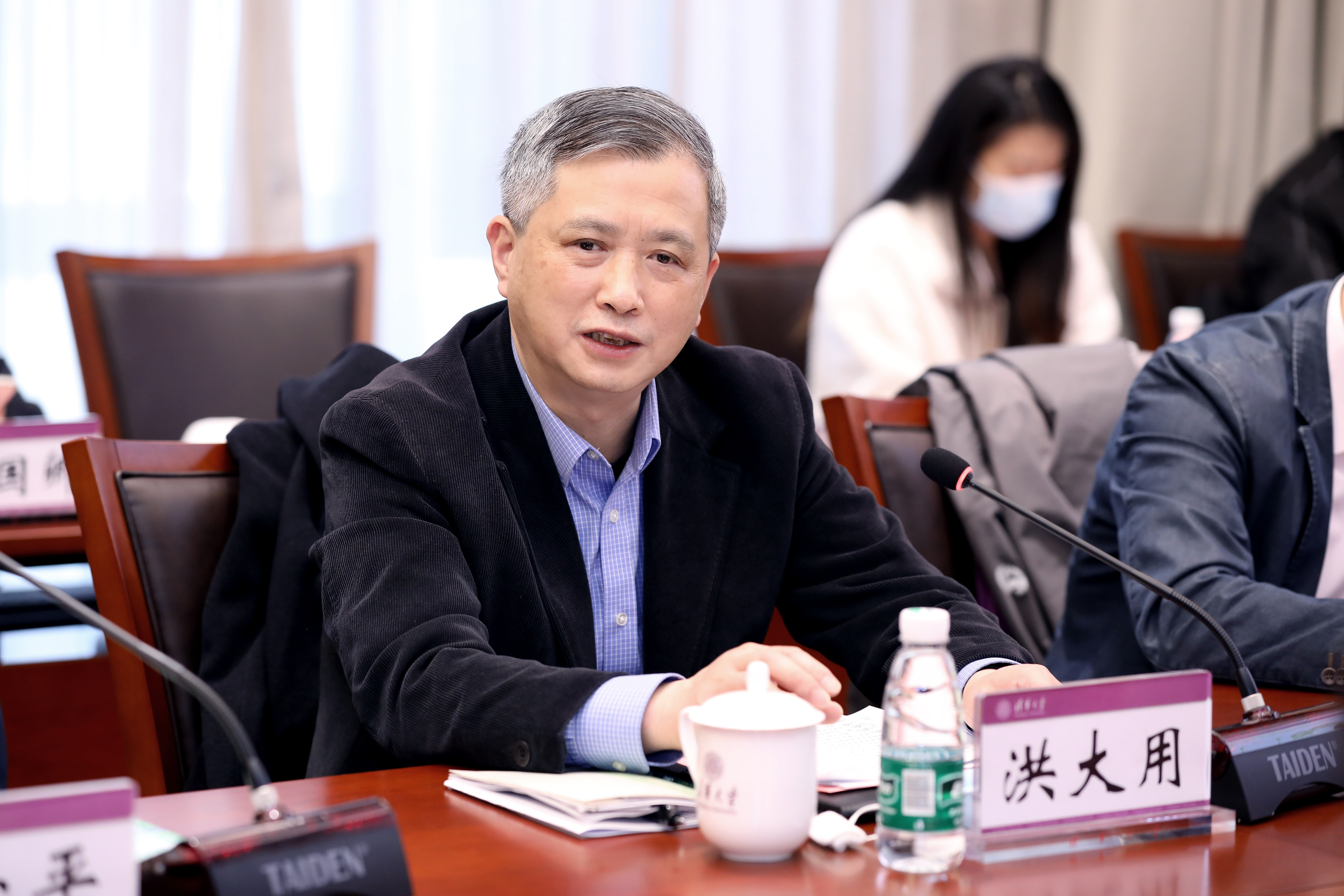 20220310-开云游戏平台研究生教育研究中心成立大会暨新发展阶段研究生教育改革创新高端论坛成功召开-曹文鹏-洪大用司长致辞.JPG
